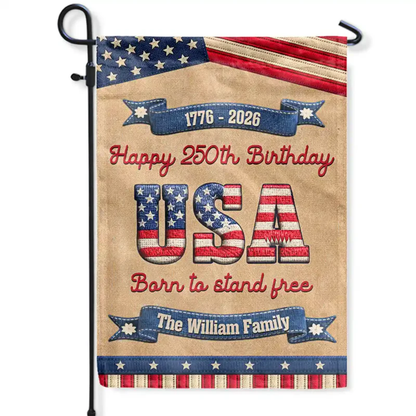 America 250th Anniversary US Semiquincentennial States - Personalized Flag