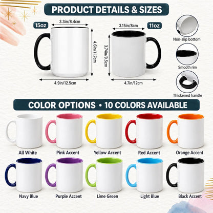 Personalized “Who Makes the Rules?” Ceramic Mug – Custom Sibling Gift