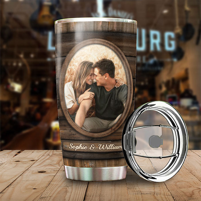I Mean I Love You The Most - Upload Image, Gift For Couples - Personalized Tumbler