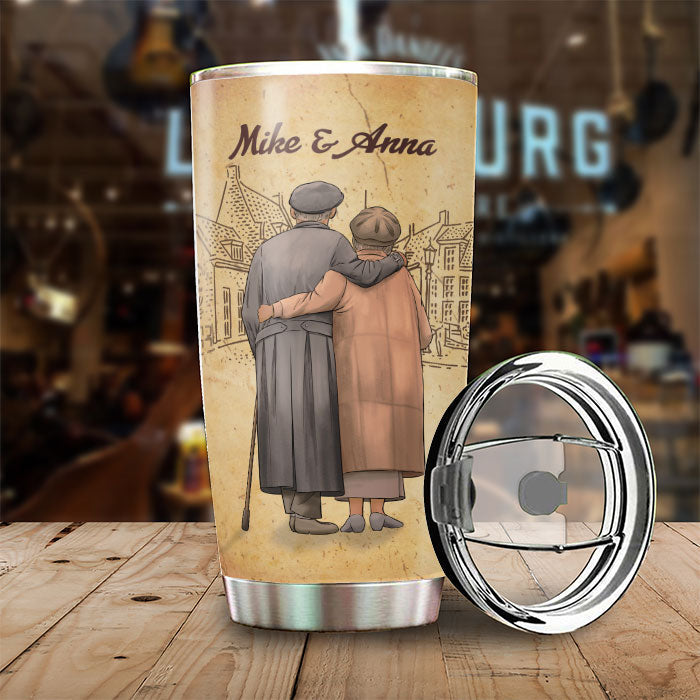 My Wife Is My Queen Forever - Gift For Couples, Personalized Tumbler
