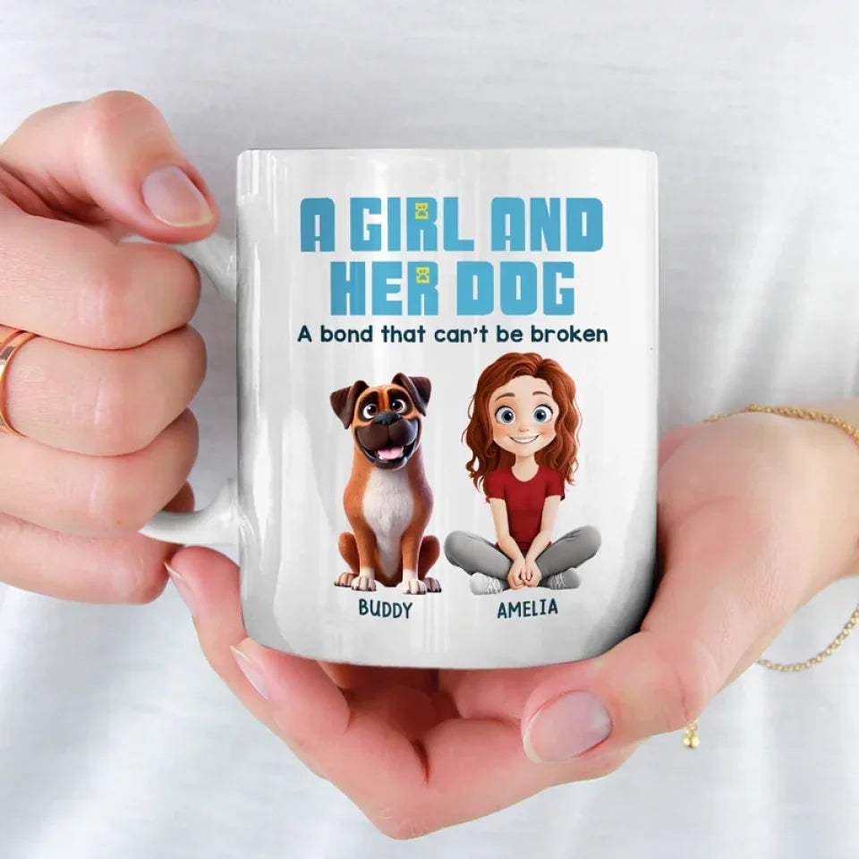 Custom Ceramic Mug - Personalized Christmas Birthday Gifts For Dog Cat Lovers, Dog Dad And Mom, Cat Owners - Pets Make Lives Whole
