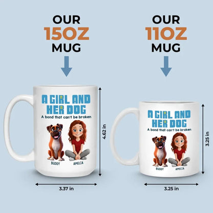 Custom Ceramic Mug - Personalized Christmas Birthday Gifts For Dog Cat Lovers, Dog Dad And Mom, Cat Owners - Pets Make Lives Whole