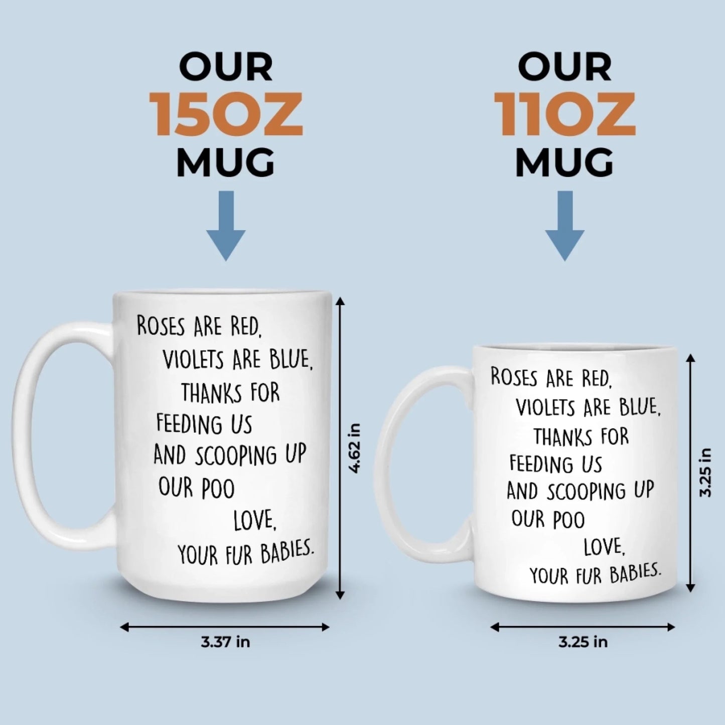 Custom Ceramic Mug - Personalized Christmas Birthday Gifts For Cat Lovers, Cat Mom And Dad - Daily Dose Of Purr Therapy