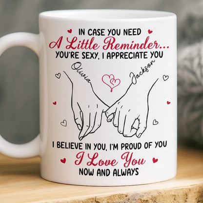 Custom Ceramic Mug - Personalized Anniversary Wedding Gifts For Husband And Wife, Him And Her - Love Growing In Every Season