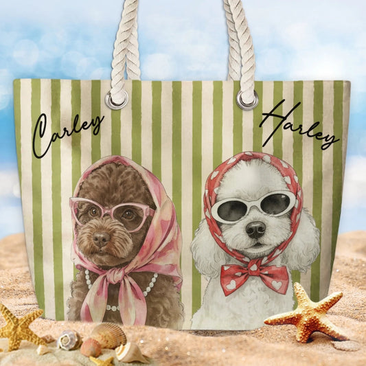 Beachside Barkers - Personalized Custom Beach Bag