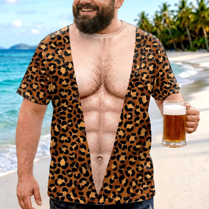 Six-packs Summer Beach Shirt, Custom Funny T-shirt - Personalized Birthday Gifts For Men - Confidence Included