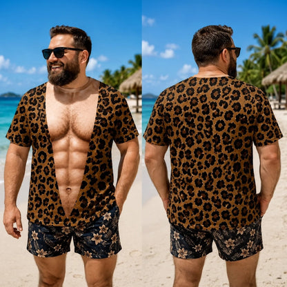 Six-packs Summer Beach Shirt, Custom Funny T-shirt - Personalized Birthday Gifts For Men - Confidence Included