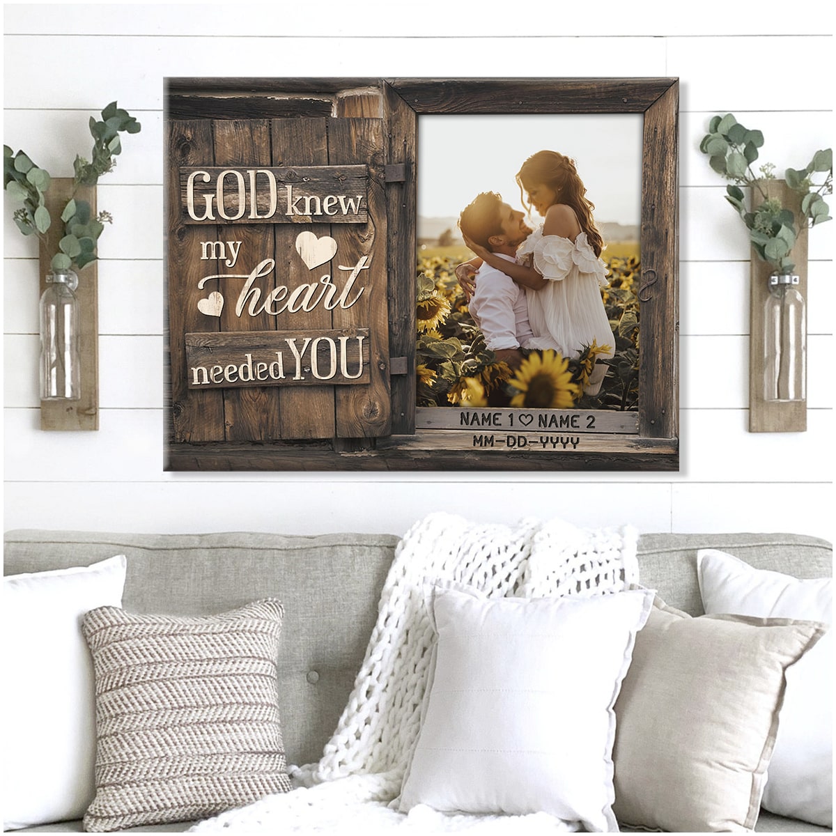 Custom Canvas Prints Personalized Wedding Gifts Anniversary Gifts For Her For Him Ohcanvas