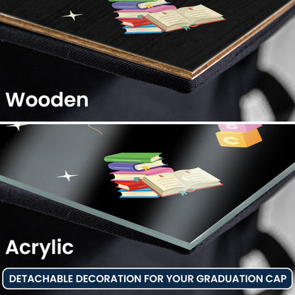 Kindergarten Preschool Graduation - Personalized Graduation Cap Topper