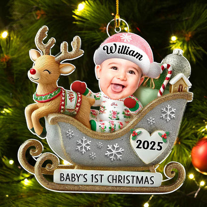 Magical First Christmas - Personalized Custom Acrylic Ornament