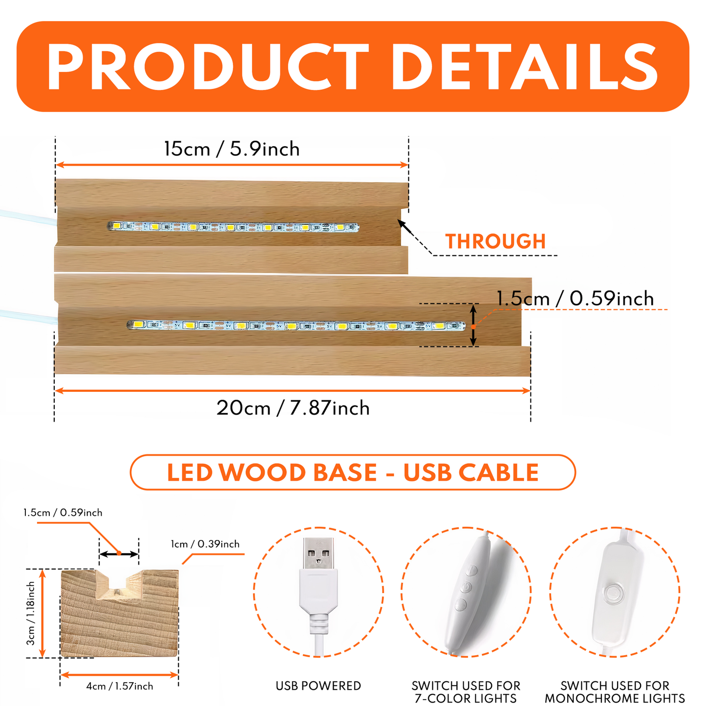 The Day God Called You Home - Personalized Photo LED Night Light, Custom Memorial Rectangle LED Light, Gift for Loss of Loved one