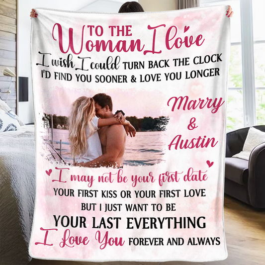 Custom Photo I'd Find You Sooner - Couple Personalized Custom Blanket - Gift For Husband Wife, Anniversary