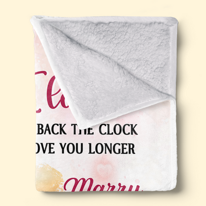 Custom Photo I'd Find You Sooner - Couple Personalized Custom Blanket - Gift For Husband Wife, Anniversary