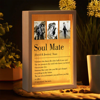 Love That Changes Your World - Personalized Frame Light Box