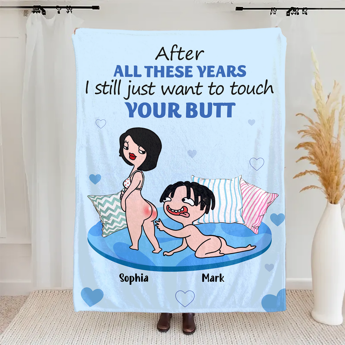 Funny After All These Years Blanket, Gift For Couple, Personalized Blanket, Naughty Couple Blanket, Anniversary Gift