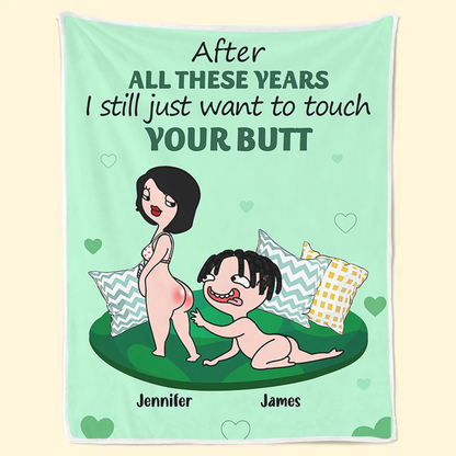 Funny After All These Years Blanket, Gift For Couple, Personalized Blanket, Naughty Couple Blanket, Anniversary Gift