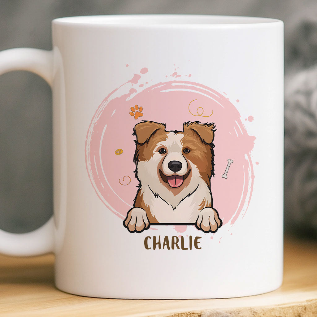 Best Dog Mom Ever - Funny Personalized Dog Ceramic Mug