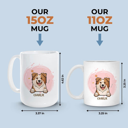 Best Dog Mom Ever - Funny Personalized Dog Ceramic Mug