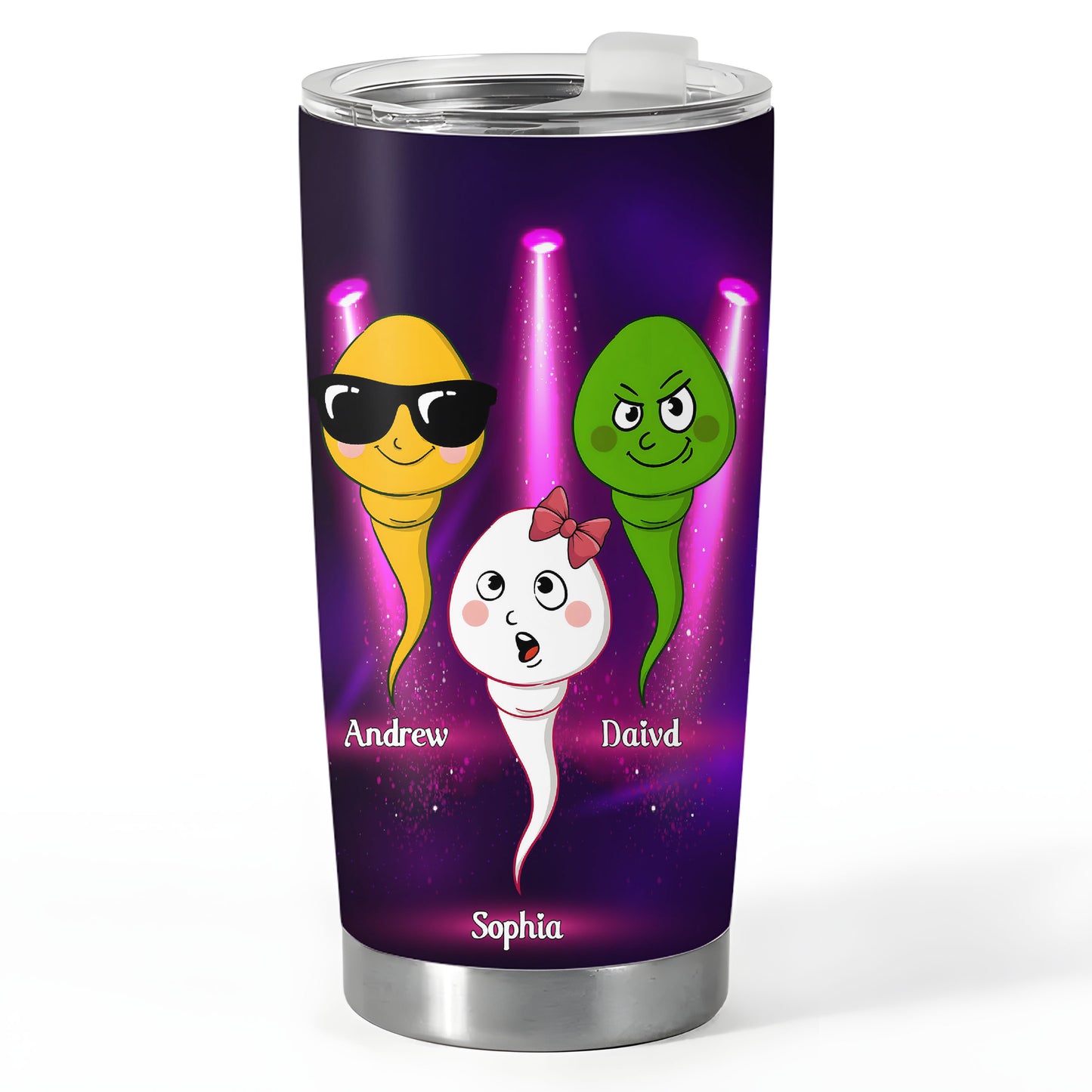 Mom Of All The Vaginas In The World, Gift For Mom, Mother's Day Gift Personalized Funny 20oz Tumbler
