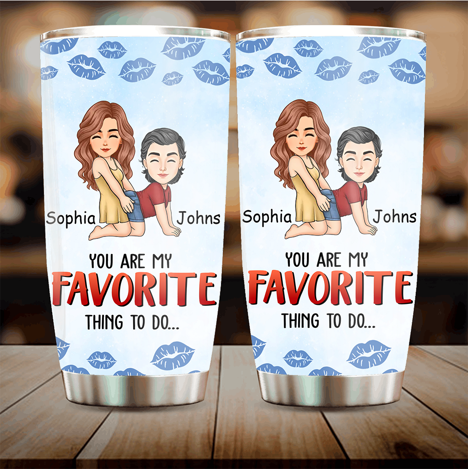 Time Only Deepens The Love We Share - Couple Personalized Custom 20oz Tumbler - Christmas Gift For Husband Wife, Anniversary