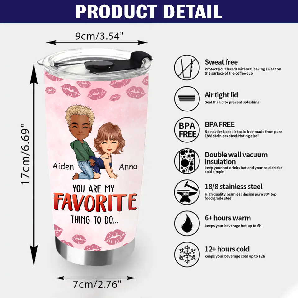 Time Only Deepens The Love We Share - Couple Personalized Custom 20oz Tumbler - Christmas Gift For Husband Wife, Anniversary