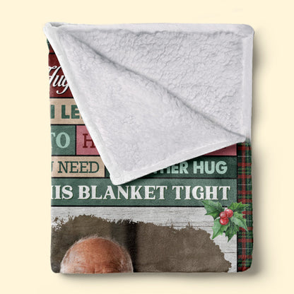 Custom Photo I Have An Angel In Heaven - Memorial Personalized Custom Blanket - Christmas Gift, Sympathy Gift For Family Members