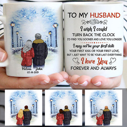 To my Boyfriend Promise Encourage Inspire Street, Customized Ceramic Mug, Anniversary Gift, Personalized Love Gift for Him